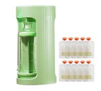 Squeeze Pouch Organizer - Fun Kid snackTool, Non-Spill Silicone Station, Portable Lunch Companion, Easy Filling Design, Durable Material | On-the-Go snackPacking, School Lunch Preparation