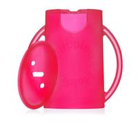 Squeeze Proof Flipping Holder Original for Food Pouches & Juice Boxes - Universal Multipurpose Design - Prevent Messes & Support Self-Feeding - Curved Handles for Easy Grasping - Without Bottom LID