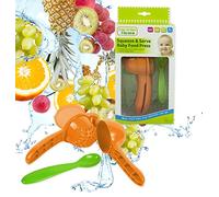 Squeeze & Serve Baby Food Press Feeding Spoon Fresh Healthy Food Puree BPA Free