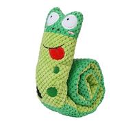 Squeeze Snail Plush Toy - Crink Interactive Dog Chew, Durable Soft Puppy for Puppies | Addictive Plaything Large Dogs Suitable for Small Medium
