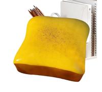 Squeeze Stress Reliever - Elastic Ultra Soft Toast Shape, Sensory Pinch Toy for Child Play, Novelty Gag Item with Fun Interaction, Party Favor, Relaxation Gadget for Teen Amusement and Adult