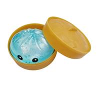 Squeeze Stress Toy, Glitter Bun Squeeze, Cute Relaxation Ball, Soft Elastic Texture Sensory Relief Calm Aid, Portable Hand Comfort Plaything for Students Office Travel Party Favors Basket Stuffers