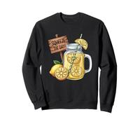 Squeeze The Day Lemon Jar Motivation Sweatshirt