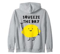 Squeeze The Day Lemon Zip Hoodie