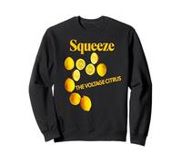 Squeeze the Voltage Citrus Lemon Humor Energy Sweatshirt