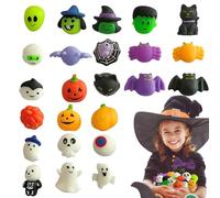 Squeeze Toy for Halloween | Cute Halloween Toys,Novelty Games for Teens Youth Kids Family Friends Classroom Anger Management Adults Commuting Relaxation Work Study