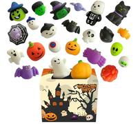 Squeeze Toy for Halloween,Cute Soft Squeeze Toys | Pocket Games for Youth Teens Kids Adults Study Concentration Work Commuting Relaxation Anger Management