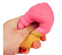 Squeeze Toy for Kids,Calming Malleable Relaxing Gadget,Squeeze Fidget Toy Ice Cream Shape - for Boys Girls Students Adults Classroom Commuting Travel School Car Rides