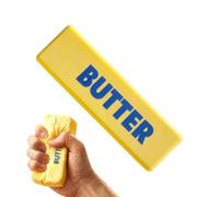 Squeeze Toy For Kids - Soft Calming Sensory Butter Toy, Slow Rebound Pocket-Sized Fidget, 10cm X 5cm Flexible Texture, High Grade Polyurethane Foam - For Schools, Dorms And Commuting