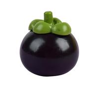 Squeeze Toys 1/3Pcs Simulated Mangosteen Squeeze Toy Slow Rising Anxiety Stress Relief Fruit Fidget Toy Portable Stress Ball Sensory Toy