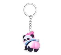Squeeze Toys, Butt Keychain Sensory Fidget, 1.57x1.57x0.39 inch Novelty Party Favor with Soft Squishys Stress Reliefs Design, Sturdy Mini Toy Style, Fun Travel Accessory Use