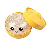 Squeeze Toys Dumplings, Tension Relief Gadget, 9.5x9.5x6cm, Glitters Dumpling Squishy Box, Glitter Dumpling, Realistic Foods Design, For School Home Office Birthday Party