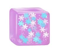 Squeeze Toys for Kids | Glow Soft Square Fun Leisure Games with Snowflakes | Squeeze Sensory Toys,for Kids Adults Friends Youth Teens Commuting Relaxation Study Waiting Rooms Calm-Down Anger