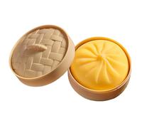 Squeeze Toys for Kids - Rebound Calming Steamed Bun Sensory Toy for Stress Relief, Soft Durable Design with Slow-Rise Texture, Fidget and Play Accessory for Children Girls Students Adults Classroom