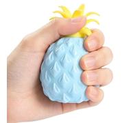 Squeeze Toys Pineapple Design, Soft Non Sticky Relief, Fidget Toy Utility, Birthday Holiday Classroom School Stocking Stuffer Goodie Bag Party Favors, Sturdy Portable Accessory for Kids Adults 8x5x5cm