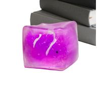 Squeeze Toys - Realistic Cube Fish Inside Soft Game Decoration - Sensory Squeeze Toy,for Christmas Stocking Stuffers Boy Girl Adults Party Favors