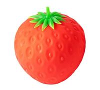 Squeeze Toys, Sensory Stimulation, 12.7x14.6cm, Giant Strawberry Ṡquishy, Jumbo Realistic Strawberry Stress Ball, Slow-Rising Foam, For Men Women Kids Classroom Home Office Travel