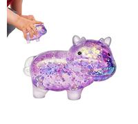 Squeeze Toys - Silicone 8.5x4x7cm | Fidget Toy, Cute Soft Glitter Cow | Adults Cow Squeeze Fidget Balls For Boys Girls Children Teens Adults Students Home Office Classroom
