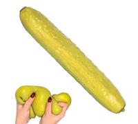 Squeeze Toys - Smooth and Flexible Design, Realistic Pickle Design, Stress Balls, Squeeze Fidget Toys | Stress Relief Toy Suitable for Studying, Working, or Attending Parties