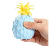Squeeze Toys - Soft Non-sticky Pineapple Design 10x6cm | Fidget Stress Relief Ball | Fruit Gummy Sensory Conqueror Hand Exercise Toy for Birthday Holiday Classroom School and Party Favors Use