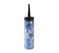 Squeeze Water Bottles | 21.1oz Portable Ice Hockey Water Bottle with Long Straw | 600ML Sports Players Squirt Water Bottle | Squeezable Drinking Waterbottles for Boxing, Football, Racing (Long Nozzle)