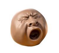 Squeeze Water Sprayer, Yawning Face Tea Pet Toy, 2.2x2.36x1.77 inches Novelty Tricky Splash Gadget for Kids Play in Summer Outdoor Toys, Mini Handheld Fun Design for Children Teens Adults Use