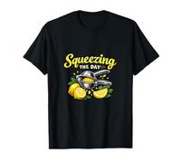 Squeezing The Day Lemon Press Graphic T-Shirt
