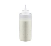Squeezy Clear Sauce Bottle 32oz (Each)