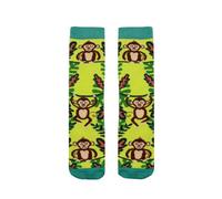 Squelch Childs Thick Wellie Socks 3-6Yrs Monkey Mayhem