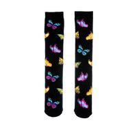 Squelch Childs Thick Wellie Socks 6-8Yrs Butterflies