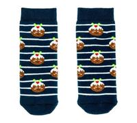 Squelch Childs Wellie Socks 1-2Yrs Christmas Puddings