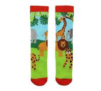 Squelch Childs Wellie Socks 3-6Yrs Safari Adventures