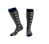 Squelch Grown Ups Socks - 3 in 1 Adult Socks - Hike, Ski & Welly Sock, Thick, Comfy & Soft, One Size Fits All (Christmas Puddings)