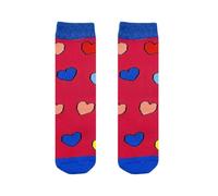 Squelch Thick & Cosy Welly Socks for Children - perfect for wellies, hiking or skiing (UK, Numeric, 4, 7, Regular, Hearts)