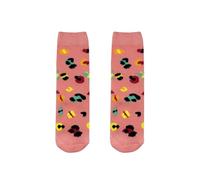 Squelch Thick & Cosy Welly Socks for Children - perfect for wellies, hiking or skiing (UK, Numeric, 4, 7, Regular, Pink Leopard)
