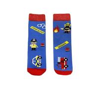 Squelch Thick & Cosy Welly Socks for Children - perfect for wellies, hiking or skiing (UK, Numeric, 4, 7, Regular, Emergency Services)