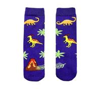 Squelch Thick & Cosy Welly Socks for Children - perfect for wellies, hiking or skiing (UK, Numeric, 7, 11, Regular, Dinosaurs)