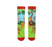 Squelch Thick & Cosy Welly Socks for Children - perfect for wellies, hiking or skiing (UK, Numeric, 7, 11, Regular, Safari Adventure)