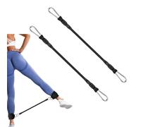 SquEqu 2 Pack Ankle Resistance Bands Replacement 30 Lbs Exercise Bands Ankle Straps Elastic Cable for Ankle Resistance Band Cuffs Ankle Bands Booty Workout Equipment Kickback Hip Fitness Training