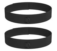 SquEqu 2 Pack Boxing Reflex Ball Headband Replacement with D-Ring Elastic Head Band for Boxing Reflex Ball Headband Boxing Training Ball Headbands Reaction Punching Speed Ball Head Band