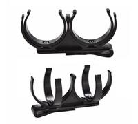 SquEqu 2 Pack Golf Ball Holder Belt Clip Portable Folding Waist Storage Case Sleeve Bag Pouch Pocket Waistband Ball Tee Keeper Marker for Golf Sports Men Women Golfer Waist Band Holding Dual Balls