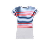 s'questo 1/2 T-Shirt Loose Striped Look Soquesto Women's Collection C´est la Vie, White, 18