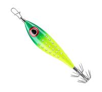 Squid Bait | Colourful LED Light with Multi-Hook - Glow in the Dark Shrimp - for Rivers Lakes Ponds Cuttlefish Ships Outdoor Fishermen