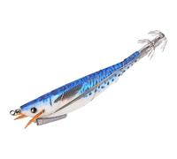 Squid Bait, Glow in the Dark Fishing Lure - Hook with Dark Night Hooves, Floating & Realistic for Trolling, Coastal Adventures and Deep Sea Fishing