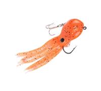 Squid Bait | Realistic Soft Octopus with Hook | Saltwater Baits 3x2x8.6cm | for Trout Walleye Crappie Perch Salmon, Rock Fishing and Sea Fishing