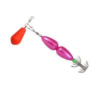 Squid Bait Saltwater - 90 mm Floating Octopus Bait - Fluorescent Artificial Bait for Squid - For Fishing Squid Sepia and in the Sea
