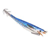 Squid Bait | Shrimp Saltwater Baits | Double Layer Hook, Floating and in the Dark | Realistic Bait for Sea, Surf, Shore and Waters