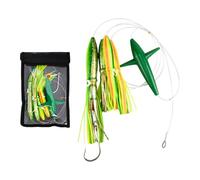 Squid Baits - UV Saltwater Bait for Bass and Trout Bait | Aquatic Life Bites Saltwater Baits Sea Animal Tow Baits Tuna Hooks