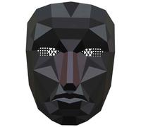 Squid Boss 2D Card Face Mask Front Man Polygon Inspired by Korean Gameshow