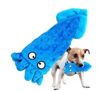 Squid Dog Toy, Squeaky Dog Toys | Colorful Interactive Chew Toys | 9.8 Inch Plush Dog Toys Cute Interactive Toys for Indoor Dogs